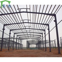 Estructura de Acero Prefabricada, Estructura Modular de Acero Ligero, Construcción de Materiales Metálicos Industriales, Almacén