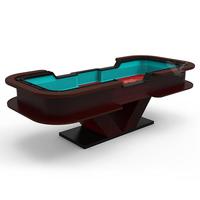 Table de Craps Professionnelle de Casino YH 10 pieds, Tables de Jeu de Dés Personnalisées, Table de Jeu de Craps à Vendre