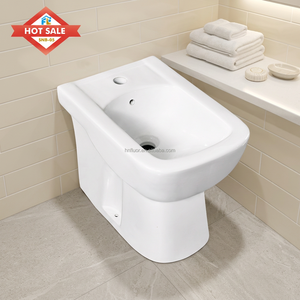 Bidet en céramique antibactérien SGS avec glaçure anti-taches aux ions d'argent, spécial centres de maternité post-partum - Product Image 6