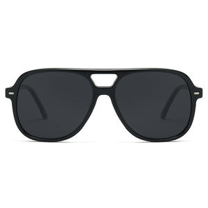 Lunettes de soleil polarisées rétro pour femme, monture complète, style décontracté et professionnel, protection solaire pour voyage, modèle transfrontalier Europe-Amérique - Product Image 5