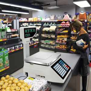 एकीकृत कैशियर मशीन बारकोड स्केल अंग्रेजी अरबी लेबल प्रिंटिंग खाद्य पेय के लिए टिकाऊ इलेक्ट्रॉनिक कोर पाउच - Product Image 5