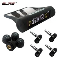 Sistem Pemantau Tekanan Ban Mobil Nirkabel Tenaga Surya TPMS T1 Berkualitas Tinggi dengan Sensor Internal Universal Kondisi Baru