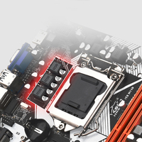 RGeek H110 Thin Mini ITX Motherboard 2 * DDR4 LGA1151 HD VGA Mini-ITX PC Computer Mainboard, compatible con M.2 NVME