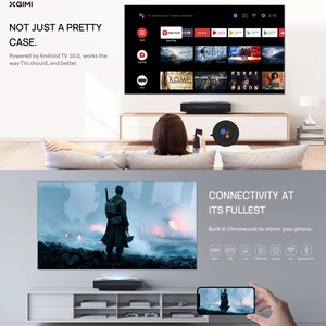 Xgimi hào quang điện ảnh laser 4k siêu ngắn ném tia laser chiếu 2400 ANSI Lumens <span class=keywords><strong>Android</strong></span> TV 10.0 HDR 10 - Product Image 2