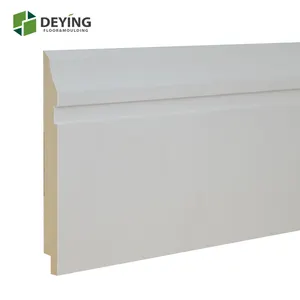 Good Quality Skirting Board Moisture Proof Painted MDF Skirting Board