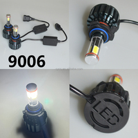Ampoules LED pour voitures 12V 4 faces, prix d'usine, G9 6000K, étanches, 12000LM, COB haute puissance, phares de voiture 9006 Hb4 9005 HB3