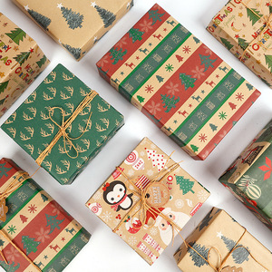 Toptan noel doğum günü festivali sarma kağıt çiçekler ambalaj kağıdı Kraft ambalaj kağıdı stokta - Product Image 6