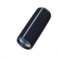 Haut-parleur portable étanche 20W à haut volume avec subwoofer extérieur sans fil 5.3 pour le commerce électronique transfrontalier 2025, compatible carte et USB