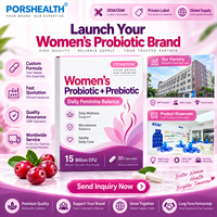Capsules Probiotiques OEM pour Femmes avec Canneberge 15 Milliards pour l'Équilibre Féminin, le Bien-être Digestif et le Soutien à la Ménopause – Marque Privée
