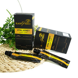 Miel « Dark Horse » le plus vendu — Infusé à la gelée royale et au ginseng — Un tonique revitalisant pour hommes - Product Image 2
