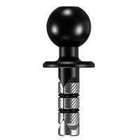 Support de fourche de moto à prix d'usine, base étanche avec boule en TPU de 25 mm, diamètre 12 mm et 25,4 mm pour trous de vis, support pour caméra et téléphone