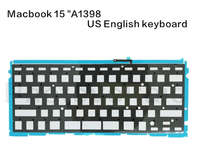 Nuova Tastiera Retroilluminata con Puntatore per Macbook A2442 A2485 A2681 A1534 A1278 A1286 A1297 A1502 A1398, Parti di Ricambio per Laptop