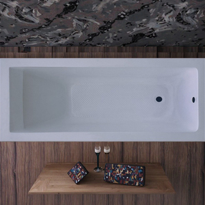 <span class=keywords><strong>Bañera</strong></span> ecológica acrílica rectangular blanca, <span class=keywords><strong>bañera</strong></span> de hidromasaje de estilo Hotel, características de remojo, instalación inmediata, baño, apartamento - Product Image 1