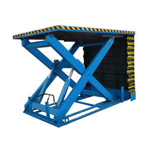 Elevador de tijera hidráulico eficiente para cargar y descargar Mesas elevadoras de mercancías hidráulicas - Product Image 6