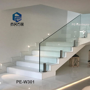 Piscina senza cornice recinzione design terrazza in acciaio inox rubinetto porta <span class=keywords><strong>vetro</strong></span> <span class=keywords><strong>esterno</strong></span> ringhiere <span class=keywords><strong>con</strong></span> <span class=keywords><strong>vetro</strong></span> temperato - Product Image 2