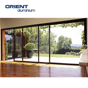 Puerta Plegable de Aluminio de Doble Vidrio para Exterior, Tipo Acordeón, Precio de Fábrica - Product Image 3