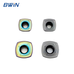 SDMT120512 SDMT150512 Plaquette de fraisage à alimentation élevée en carbure monobloc revêtue PVD, fraise à <span class=keywords><strong>face</strong></span> indexable pour l'ébavurage de l'acier - Product Image 4