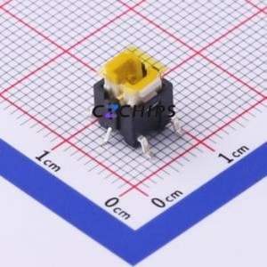 K6-6275S05 Tactile Switch SMD Switch ( Operating Force: 1.6N )( Mounting Type: Vertical Mount )( Switch Length: 6mm ) - Product Image 1