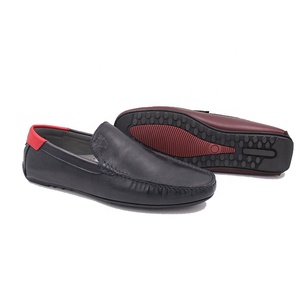 Mocassins pour hommes en cuir souple italien Giovanini, chaussures de conduite pour hommes - Product Image 2