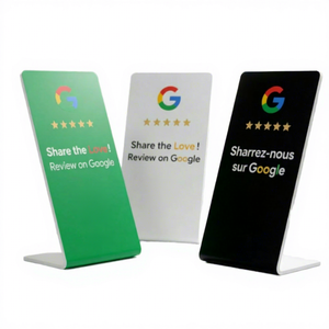 Tarjeta de Membresía NFC de PVC con Código QR Personalizado para Redes Sociales, con Soporte de Mesa, Resistente al Agua, para Pagos RFID, en Blanco, Compatible con Google - Product Image 1