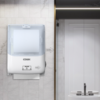 Distributeur de papier toilette automatique à découpe manuelle CDWK, moulage par injection bicolore