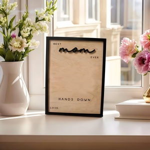 Cadre <span class=keywords><strong>photo</strong></span> traditionnel en bois 8x12 pouces, mignon, écologique, classique, fait main, interactif, pour la fête <span class=keywords><strong>des</strong></span> Mères, la fête <span class=keywords><strong>des</strong></span> Pères, pour la famille et les couples - Product Image 5
