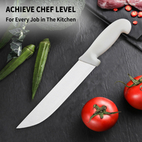 Gros 6 7 8 9 10 Pouces PP Poignée Lame En Acier Inoxydable Couteau De Boucher Abattage Viande Volaille Fruits Cuisine Couteau de cuisine Ensemble