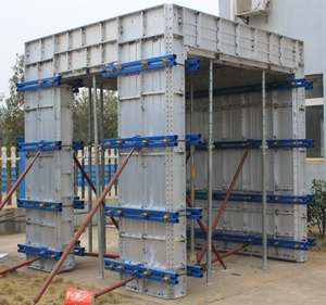 Moldes Verdes de Alta Eficiencia Reutilizables de Aluminio Ligero para Paneles, Encofrado Modular Prefabricado para Construcción de Casas de Hormigón - Product Image 1
