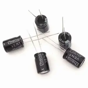 MCIGICM 50V 400V 6.8uf Dip Electronic Components Factory Wholesale Direct-Inserted Aluminum Electrolytic Capacitor