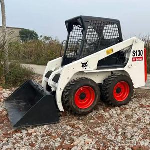 รถตักล้อยางมือสอง BOBCATS130 160 170 S300 S550 สภาพดี มีสินค้าในสต็อก - Product Image 4