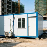 Casa Prefabricada Tipo K Ensamblada con Pernos, Estructura de Acero en C, Dormitorio Temporal, Resistente al Viento y al Fuego, Campamento de Construcción, Edificio Modular