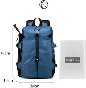 Sac à dos de football scolaire gratuit avec compartiment pour ballon, sac à dos de football, grand sac à dos de sport, sac à dos de basketball pour garçons - Product Image 2