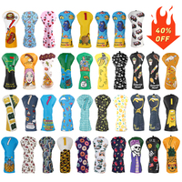 Vente en gros d'accessoires de golf de luxe Couvre-chef de golf en cuir PU de bonne qualité Couvre-chef de golf pour conducteur