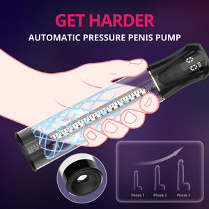 Elektrische Wasserdichte Trainings-Penispumpe Automatischer Druck Männlicher Masturbator Erwachsenen-Sexspielzeug für Männer Penisvergrößerer Erektion - Product Image 5
