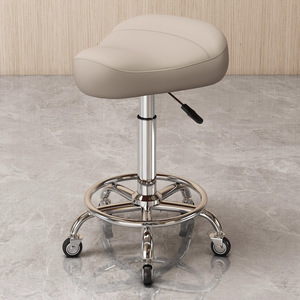 NEW Beauty Modern Luxury Height Adjustable Chaise <b>Bar</b> <b>Stool</b> Visitor Meeting Office Chair with High Quality - Product Image 3