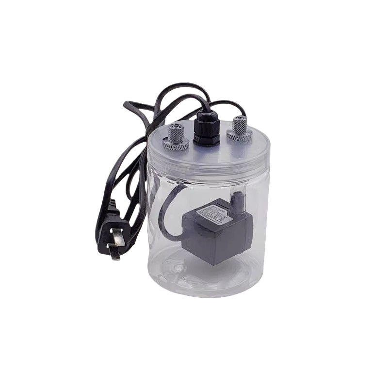 transparent 220v2.5w through plate quick-screw pump box