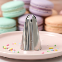 3 pièces # Embout de pâtisserie en forme de fleur 2D, outil de pâtisserie en acier inoxydable pour la décoration de biscuits, cupcakes et gâteaux, pour la préparation de crèmes DIY