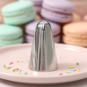 3pcs #2D Flower Piping Tip, Stainless Steel piping <b>tool</b> for <b>Cookie</b>, Cupcake and Cakes DIY cream supply - Product Image 6