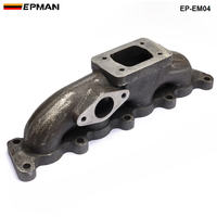 EPMAN T3/T25 Turbo-Abgaskrümmer aus Gusseisen mit 38mm Wastegate-Flansch für VW Golf Jetta Beetle 1.8T EP-EM04