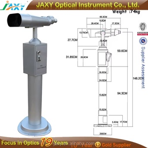 Télescope binoculaire extérieur à pièces 25x100 Bak4 prisme de toit entièrement multi-revêtement étanche à la buée géant longue portée pour - Product Image 3