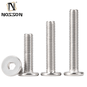 M3 M4 <strong>M5</strong> M6 M8 304 Stainless Steel Hexagon Socket <strong>Bolt</strong> Ultra Low Head Cap Screws - Product Image 5