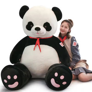 Ours géant Kawaii, poupée panda, jouet créatif en <span class=keywords><strong>peluche</strong></span> pour filles, cadeau de la Saint-Valentin - Product Image 5