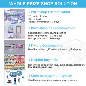 Giành chiến thắng giày 9 & 15 khe vàng chính chủ bán hàng tự động máy Arcade đồng tiền hoạt động keymaster cần cẩu giải thưởng trò chơi - Product Image 6