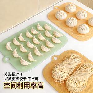 Alfombrilla para hacer dumplings de calidad alimentaria, rectangular, de polipropileno, antiadherente, para pasta, para cocina, tabla de cortar multifuncional con asa - Product Image 3