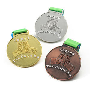 Fournisseur professionnel de médailles, médailles personnalisées en métal pour enfants, <span class=keywords><strong>boxe</strong></span>, taekwondo, adolescents, médailles personnalisées - Product Image 5