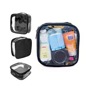 <span class=keywords><strong>Bolsa</strong></span> de Aseo <span class=keywords><strong>Transparente</strong></span> <span class=keywords><strong>para</strong></span> Mujer, Aprobada <span class=keywords><strong>para</strong></span> Avión, Organizador <span class=keywords><strong>Transparente</strong></span>, Bolsas de Cosméticos de Lujo - Product Image 3