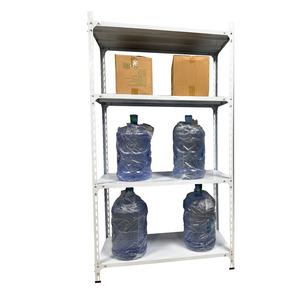 מחסן מתלים ברמה רב מתלים ברמה מתכת זווית פלדה מדף סופרמרקט מדפים מתלה מתכת אור - Product Image 3