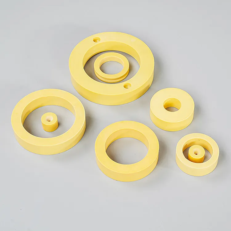 Anello di tenuta in ceramica yttria stabilizzato ysz giallo zirconia ad alta precisione resistenza alla corrosione