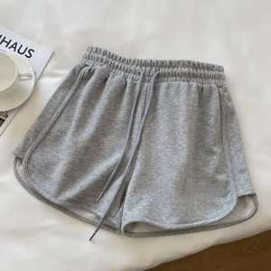 <span class=keywords><strong>Pantaloncini</strong></span> sportivi <span class=keywords><strong>estivi</strong></span> in tinta unita da donna pantaloni caldi larghi Casual con vita alta elasticizzati <span class=keywords><strong>pantaloncini</strong></span> - Product Image 4