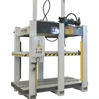 Presse Vario 80T4X8-MY90 Presse à froid industrielle hydraulique pour le pressage de portes sur bois 2500x1300mm Table de travail facile à utiliser